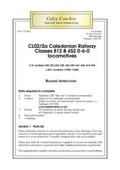 Caley Coaches CL02/2a Building Instructions