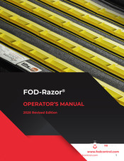 FOD Control Corporation FOD-Razor Operator's Manual
