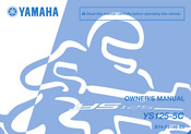 Yamaha YS125-5C 2016 Owner's Manual