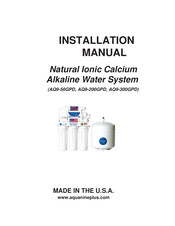 Aqua 9+ AQ9-300GPD Installation Manual