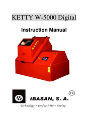 Ibasan KETTY W-5000 Digital Instruction Manual