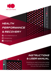 RED LIGHT RISING Advantage 900 Instructions & User's Manual