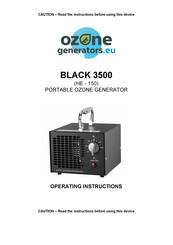 HIHAP BLACK 3500 Operating Instructions Manual