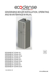 Ecodense WT-S DHW 55 L Installation, Operating And Maintenance Manual