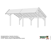 Tuindeco Bergen XL Assembly Instructions Manual