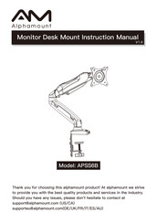 Alphamount APSS6B Instruction Manual
