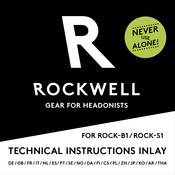 Rockwell ROCK-B1 Technical Instructions