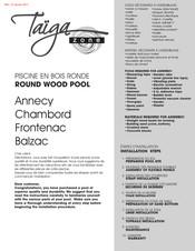 Taïga-Zone Frontenac Manual