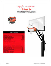 Canam Hoops Flextreme Silver 54 Installation Instructions Manual
