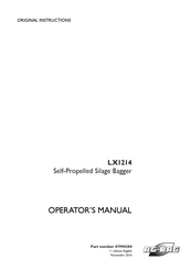 AG-BAG LX1214 Operator's Manual