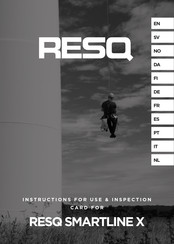 RESQ SMARTLINE X EL/TELE Instructions For Use & Inspection Card