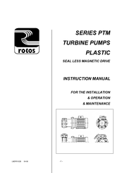 ROTOS PTM Series Instruction Manual