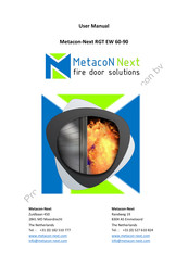 Metacon-Next RGT EW 60-90 User Manual