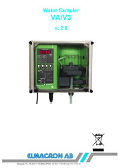 ELMACRON VA/V3 Manual