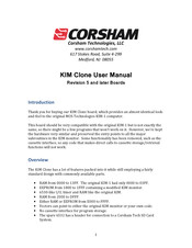 Corsham Technologies KIM Clone User Manual