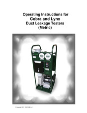 Oriflow Panther Operating Instructions Manual