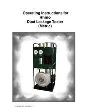 Oriflow Rhino Operating Instructions Manual