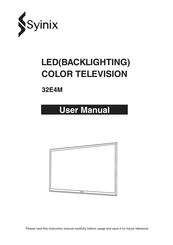 Syinix 32E4M User Manual