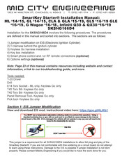 Mid City Engineering SmartKey Starter SKSNG166D4 Manual