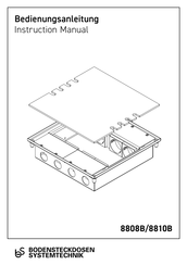 Bodensteckdosen Systemtechnik 8810B Instruction Manual