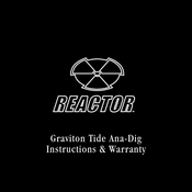 Reactor Graviton Tide Ana-Dig Instructions & Warranty