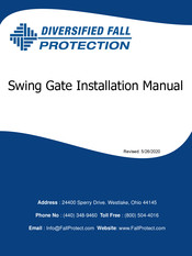 Diversified Fall Protection Swing Gate Installation Manual
