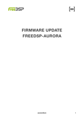 Auverdion freeDSP-aurora Manual