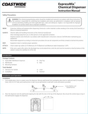 Coastwide Professional ExpressMix Instruction Manual