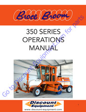 Broce Broom 350 Series Operation Manual