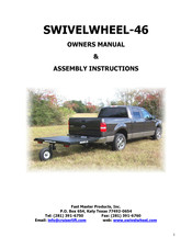 Fast Master Products SWIVELWHEEL-46 Assembly Instructions Manual
