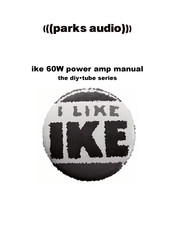 parks audio diy tube Series Manual