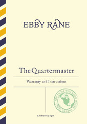 Ebby Rane The Quartermaster Warranty And Instructions