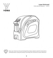 YONO Laser Rolmaat User Manual