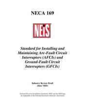 Neis NECA 169 Installing And Maintaining