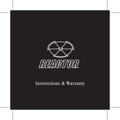 Reactor Reactor Instructions & Warranty