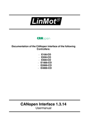 NTI AG LinMot E100-CO User Manual