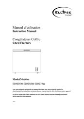 corbeil Ellipse ECH072W Instruction Manual