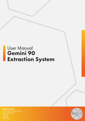 BHO Gemini 90 User Manual