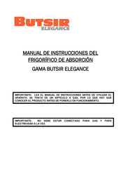 BUTSIR ELEGANCE Series Manual
