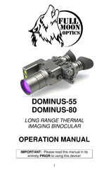 FULL MOON OPTICS DOMINUS-80 Operation Manual