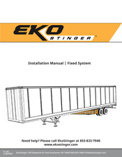 EkoStinger Fixed System Installation Manual