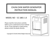 CHUN CHIN CC 1801 1.0 Instruction Manual