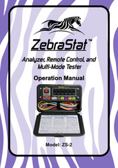 ZebraStat ZS-2 Operation Manual