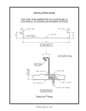 Alliance Steel AllianceLok 16 Installation Manual