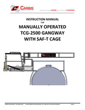 CARBIS TCG-2500 Instruction Manual