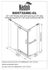 Nadoli DO573248C-CL Manual