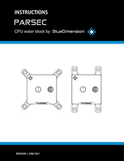 BlueDimension PARSEC Instructions Manual