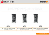 Detandt-Simon 500 Instructions For Use And Maintenance Manual