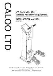 Caloo CV-606 Instruction Manual
