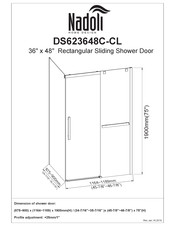 Nadoli DS623648C-CL Manual
